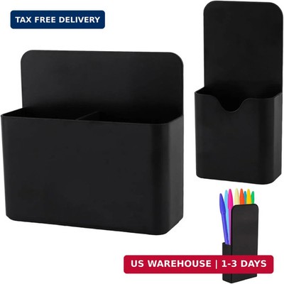 KITANIS Magnetic Pen Holder,2 Pack Magnetic Dry Erase Marker Holder with Generou