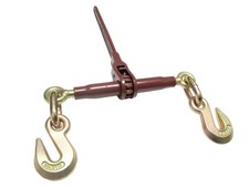 5/16-3/8 Ratchet Load Binder 7100 lb WLL Forged Handle Chain Binder