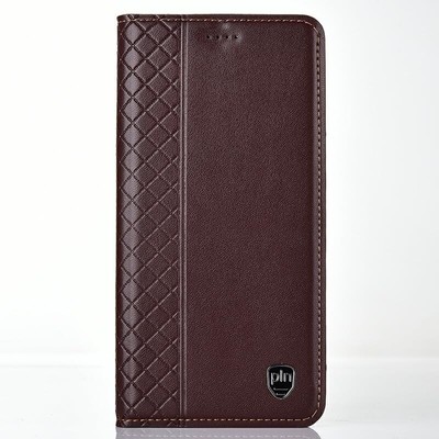 UOWORLD Xiaomi Redmi Note 10 JE/Redmi Note 10 T Case Notebook Type Genuine Leath