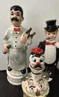 3-Vintage Men Liquor Decanters ~1950 Japan — photo 2
