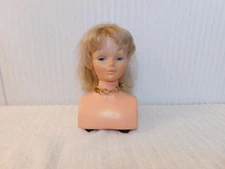 Vtg 1978 Nasco Hair Styling Mannequin Doll Head Blonde