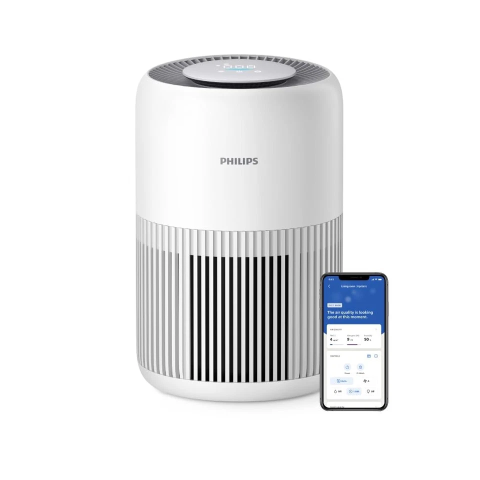 Philips Purificador de Aire Inteligente con Pantalla AQI en Tiempo Real - AC0920/60 Foto 2 de 4