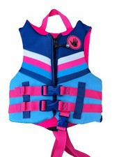 Body Glove Life Jacket Vest Kids Child Girls 33-55 Lb USCG Approved 15-25 kgs 