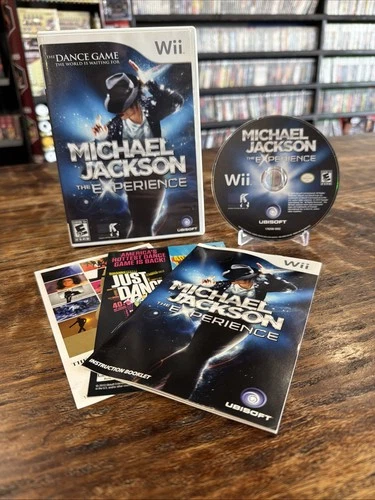 Michael Jackson: The Experience (Nintendo Wii, 2010) CIB Complete - Tested