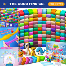 140 Colors Air Dry Clay - Non-Toxic Modeling Clay for Kids Crafts