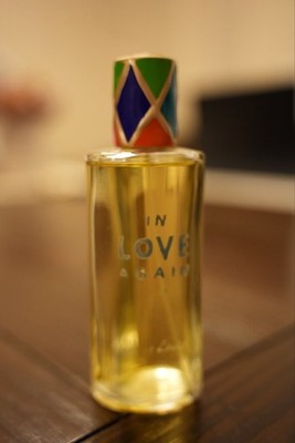 Vtg 1998 * IN LOVE AGAIN by YVES SAINT LAURENT spray EDT 100ml~3.3 oz FIRST ED.