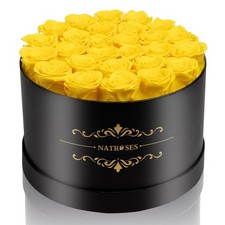 27 Preserved Roses in a Box Flowers for Delivery, Birthday Gifts for Women