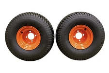 Set of 2 Bad Boy Heavy duty 20x10.00-8 Tire & Wheel Assemblies - Fits ZT Elite