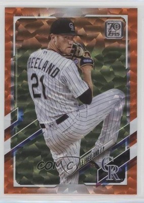 2021 Topps Orange 36/299 Kyle Freeland #615 03us