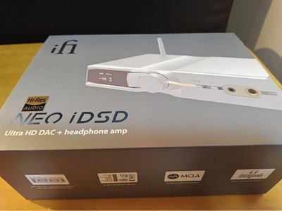 iFi Audio NEO iDSD Ultra HD Bluetooth DAC Kopfhörerverstärker mit Box gebraucht