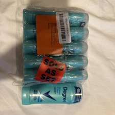 Degree Antiperspirant Deodorant Shower Clean 2.6 oz 6 Pack 48 H New Exp 9/2027