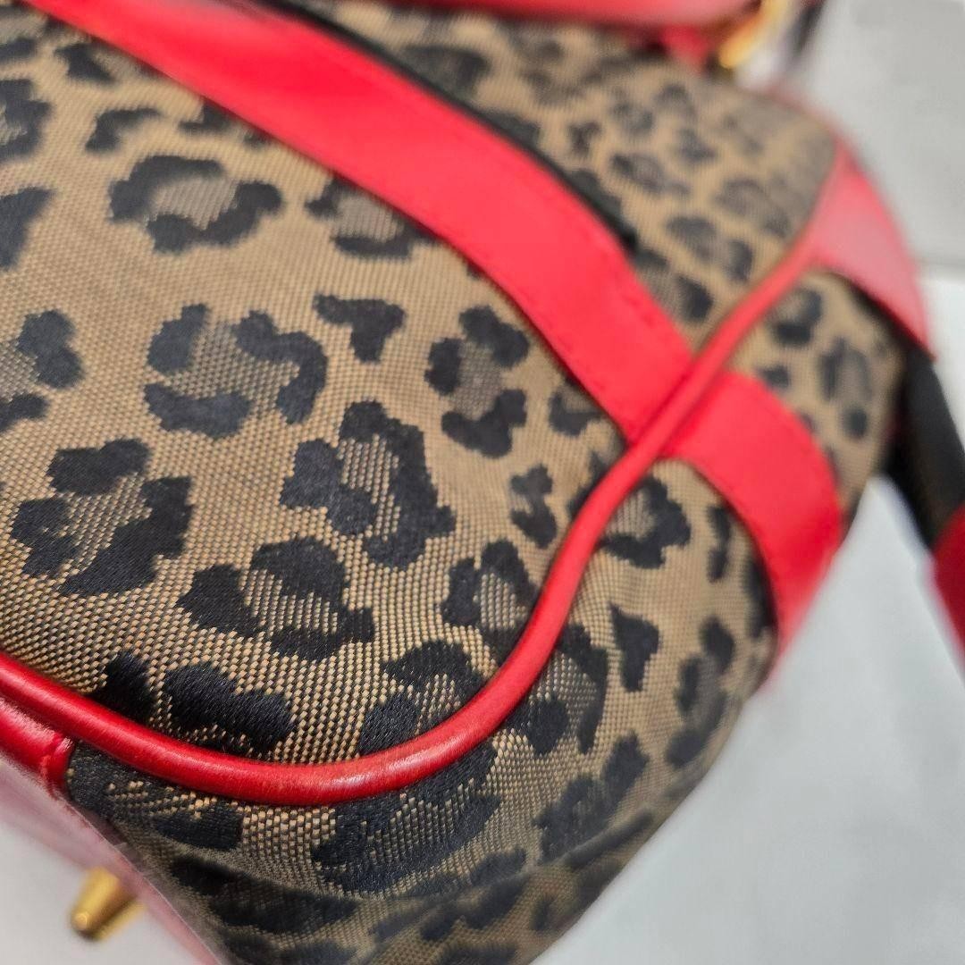 FENDI Bag   Handbag Leopard Pattern FF Hardware L… - image 9