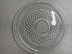 Vintage Anchor Hocking Wexford clear glass serving platter or tray