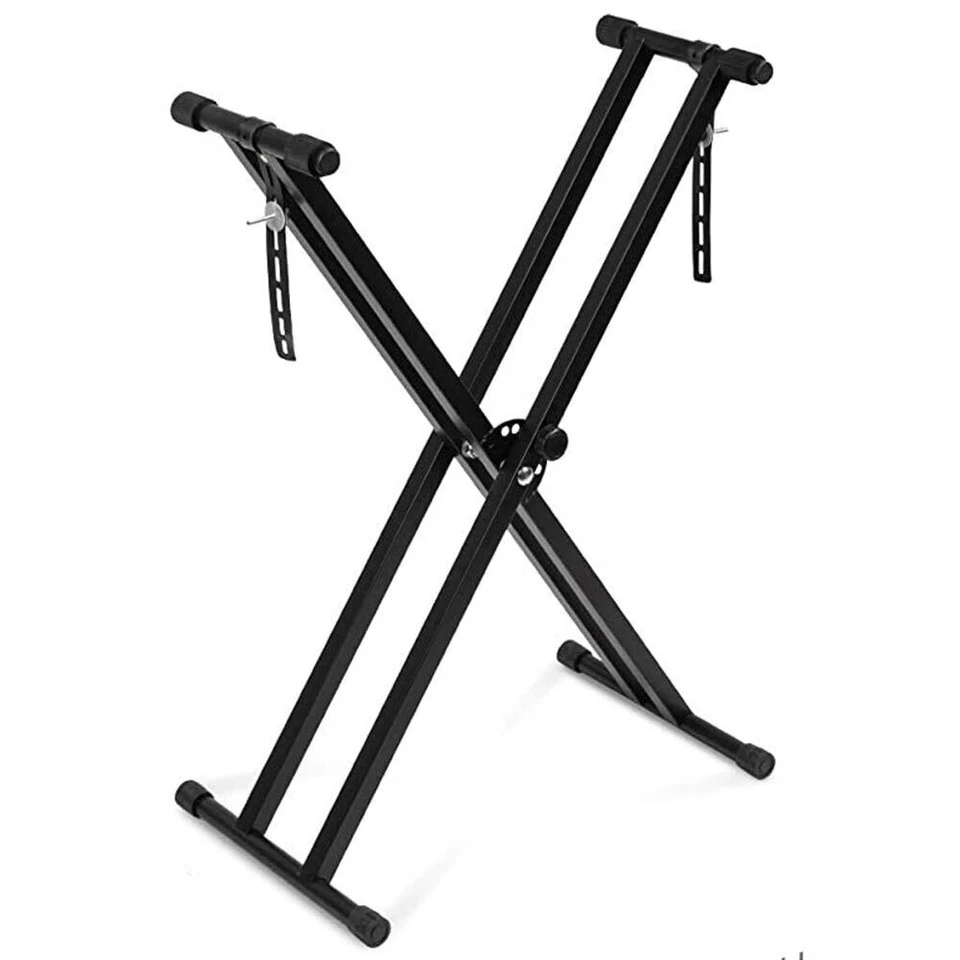 Tastiera Musicale 88 Tasti Pesati Professionale Pianola con Pedale e Supporto - Immagine 2 di 4