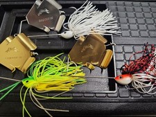 Nories Volcano Gripper Buzzbait 3/8oz Used Good Condition Bass Fishing