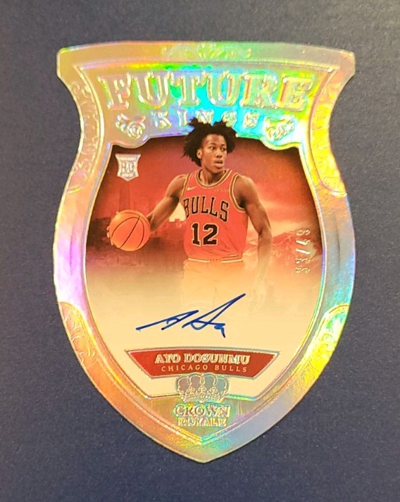 Ayo Dosunmu 2021-22 crown royale future kings autograph /49