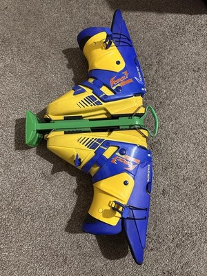 Salomon Force 7 Men s Ski Boots 26.5 95mm Very Stiff Alpine DIN Yellow/Blue