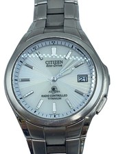 CITIZEN ATTESA H410-T003788 Watch Solar Date Display Diamond