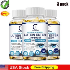 3xEye Health Supplement, Lutein and Zeaxanthin, Vision Health,Eye Strain Support