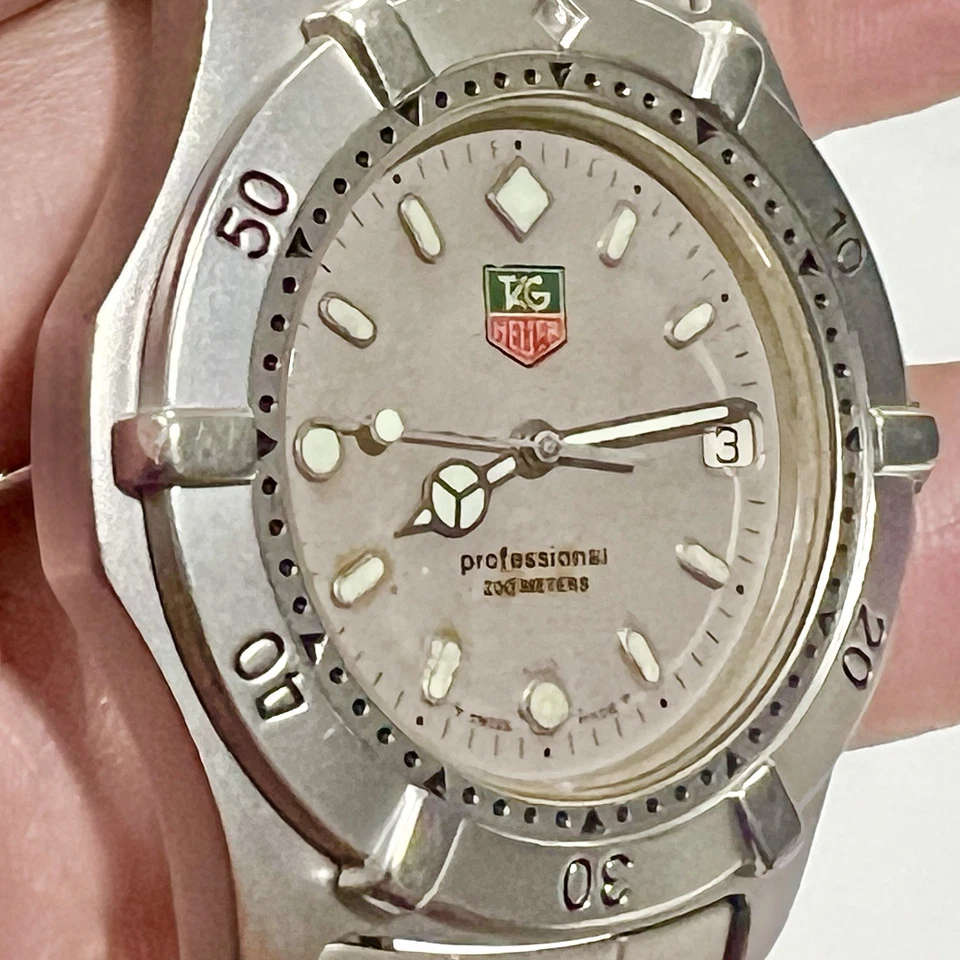 Reloj TAG HEUER Vintage Serie 2000 Acero Inoxidable Cuarzo Tamaño Completo Hombre 41mm’s Foto 3 de 4