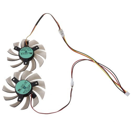 Video Card Cooling Fans for GTX 460 465 560 Ti 580 650 750Ti GT440 GT610 GT730 - Afbeelding 7 van 8