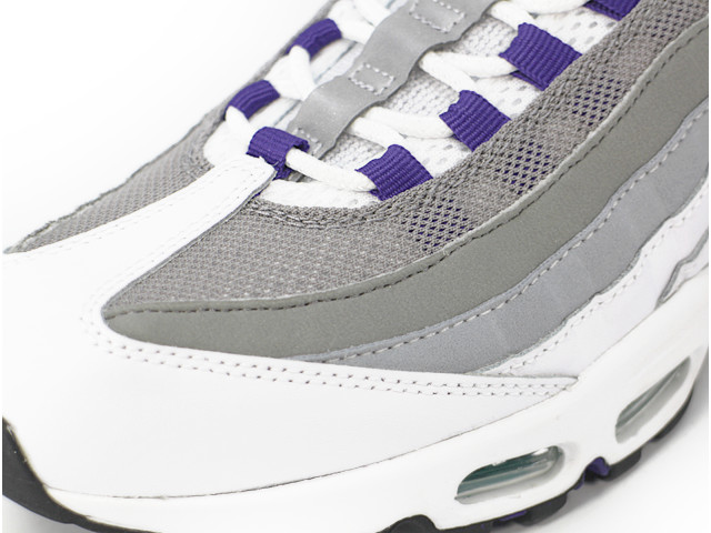 Nike Air Max 95 Original White Court Purple 554970-151 Men's Size