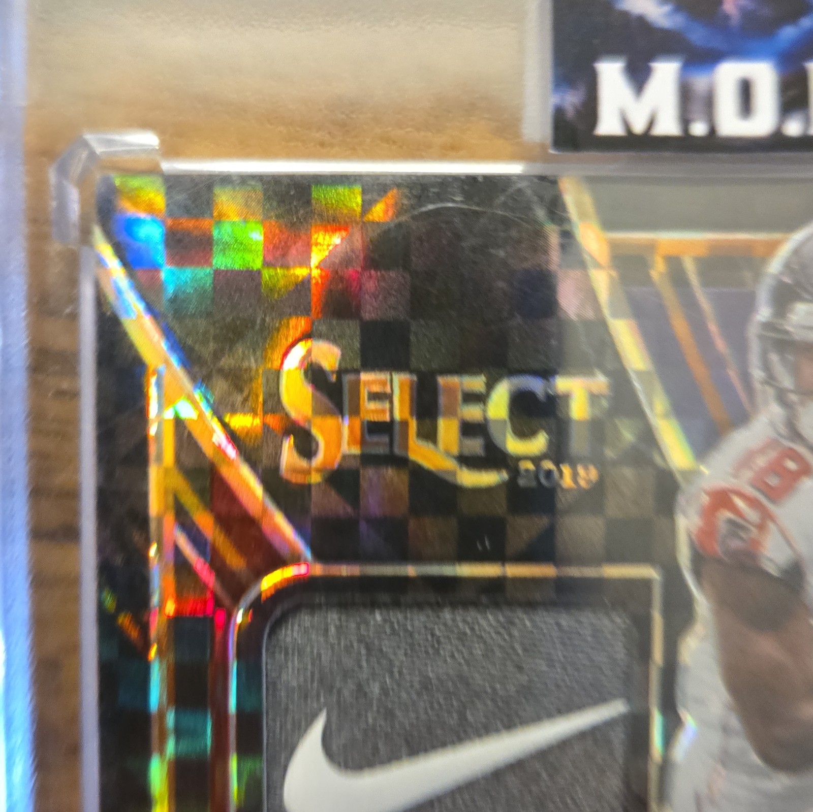 Panini 2019 Select Football Calvin Ridley Falcons Prizm Patch Auto 1/1 MP-CR view 3