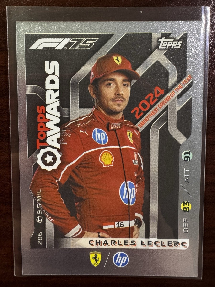 2025 Topps F1 Turbo Attax #286 Charles Leclerc | eBay