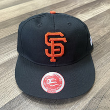 OC Sports San Francisco Giants MLB Youth Adjustable Cap Hat Black/Orange