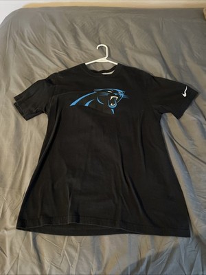 Carolina Panthers Shirt (Cam Newton) Mens - L - Black Short Sleeve Nike