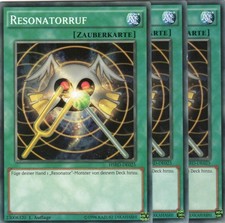 yugioh 3x Resonatorruf HSRD-DE025 COMMON DEUTSCH