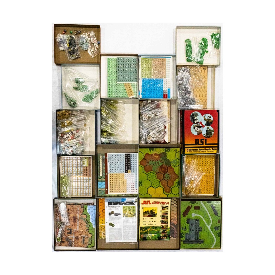 AVALON HIL SQUAD Leader ASL Components Collection #6 - 39 livres de