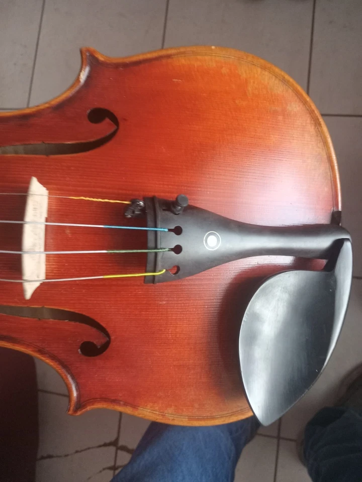 Amatis Fine Instruments Heifetz Model Violin And German Bow In Case - Image 3 of 4