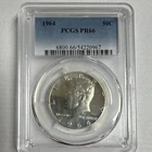 1964 Kennedy Half Dollar 50C PCGS PR66 Proof Philadelphia 90% Silver