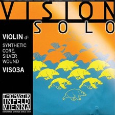 Vision Solo Violin D String - silver/syntheti...
