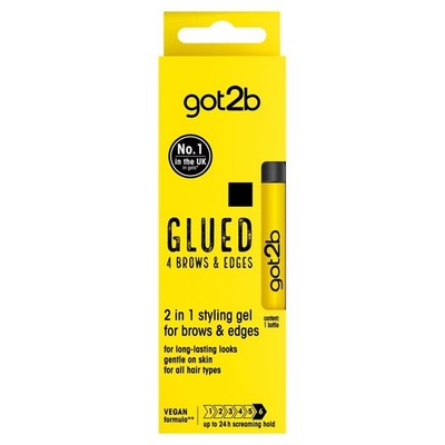 Eyebrow Gel 2 in 1 Wand 72hr Hold Vegan Silicone Alcohol Free 16 ml
