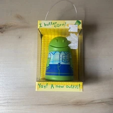 Talisman Designs Butter Boy Butter Holder Spreader Corn Green Kitchen Gadget