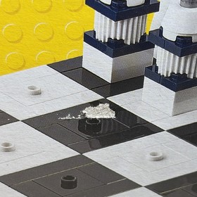 LEGO 40174 Iconic Chess & Checkers 2 in 1 Building Set Retired New Sealed