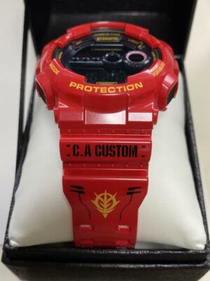 【美品】G-SHOCK CHAR AZNABLE 35周年　限定モデル 限定品】機動戦士ガンダム35周年記念商品 シャア専用 G-SHOCK - メルカリ
