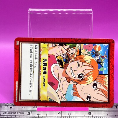 Nami H12 One Piece Carddass Hyper Battle 2001 BANDAI Anime TCG