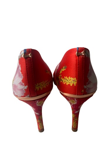 Ted Baker NWOB Wishiri Pump Red Berry 
