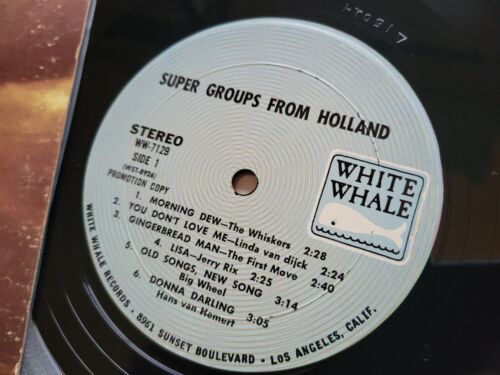 SUPER GROUPS FROM HOLLAND 1960's Psych Dutch Beat THE FIRST MOVE BIG WHEEL (Lp) - Picture 3 of 6