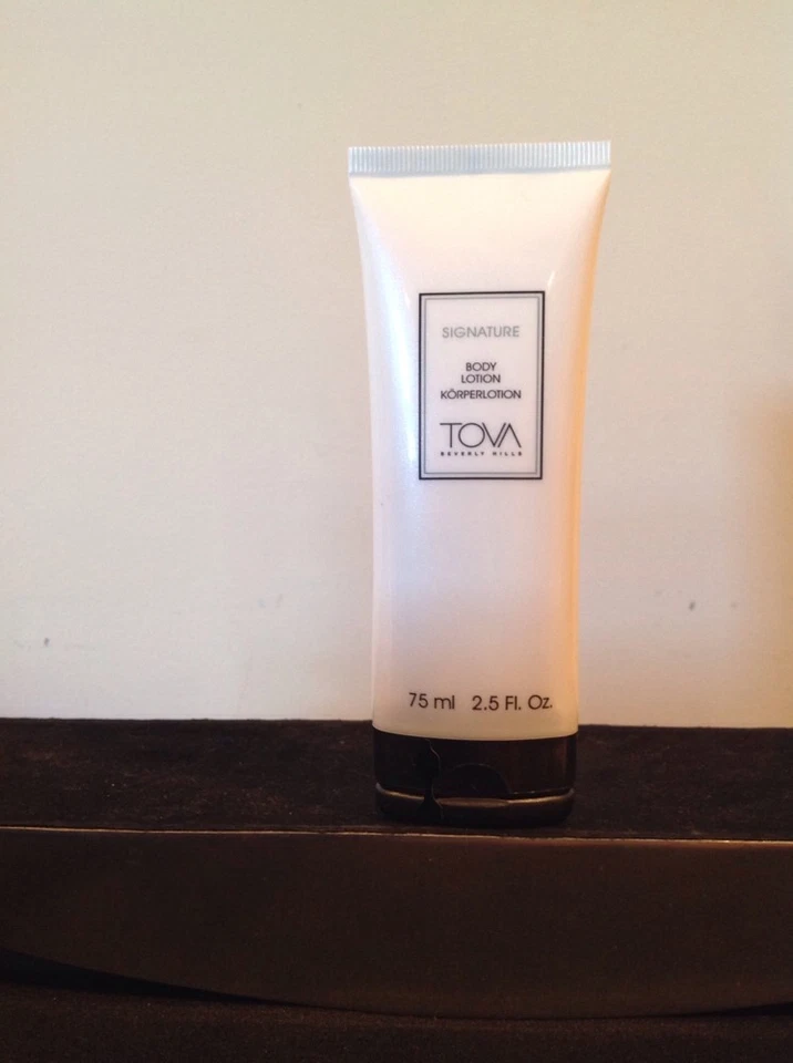 LOÇÃO CORPORAL VINTAGE RARA ORIGINAL ASSINATURA TOVA 2,5 oz - RARO - Imagem 3 de 4