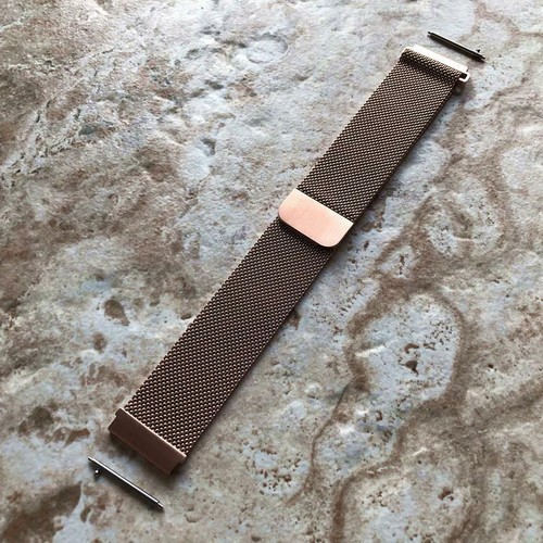 Roségoldfarbenes Milanaise Metallband Armband für Garmin Venu 2 und Darth Vader -B22 - Bild 1 von 6