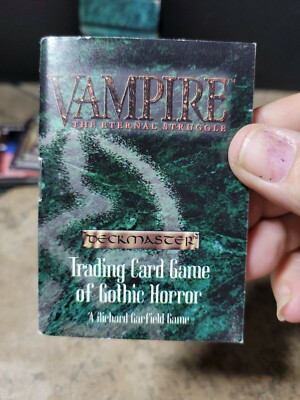 その他 VAMPIRE THE ETERNAL STRUGGLE DECKMASTER Vampire The Eternal Struggle Deckmaster Starter Deck - Jyhad