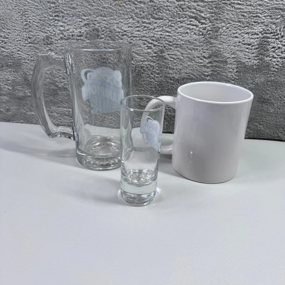 University of Kentucky Wildcats Coffee Cup Mug Shot Glass 8X National Champion  - Image 4 of 4