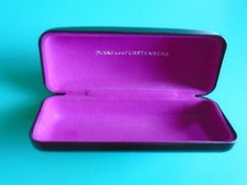 Diane Von Furstenberg DVF Eyeglasses Sunglasses Black Hardshell Case