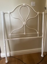 Laura Ashley single Ivory bed frame