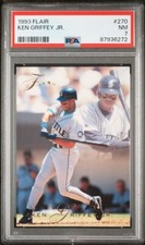 KEN GRIFFEY JR. 1993 FLEER FLAIR #270 [BASE]--PSA 7--HOF--SEATTLE MARINERS