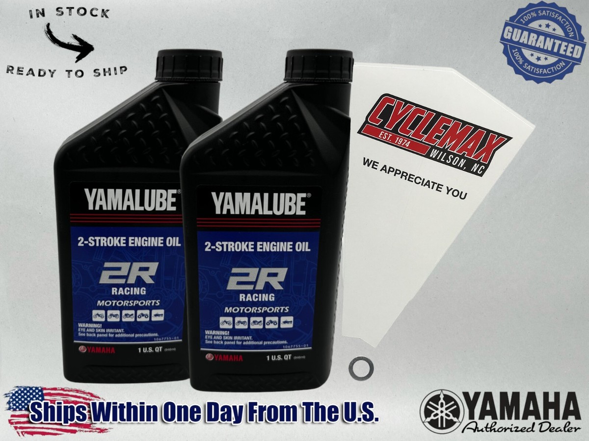 Cyclemax Std Yamalube 2R 2-Stroke Premix Oil Kit fits 2018-2025
